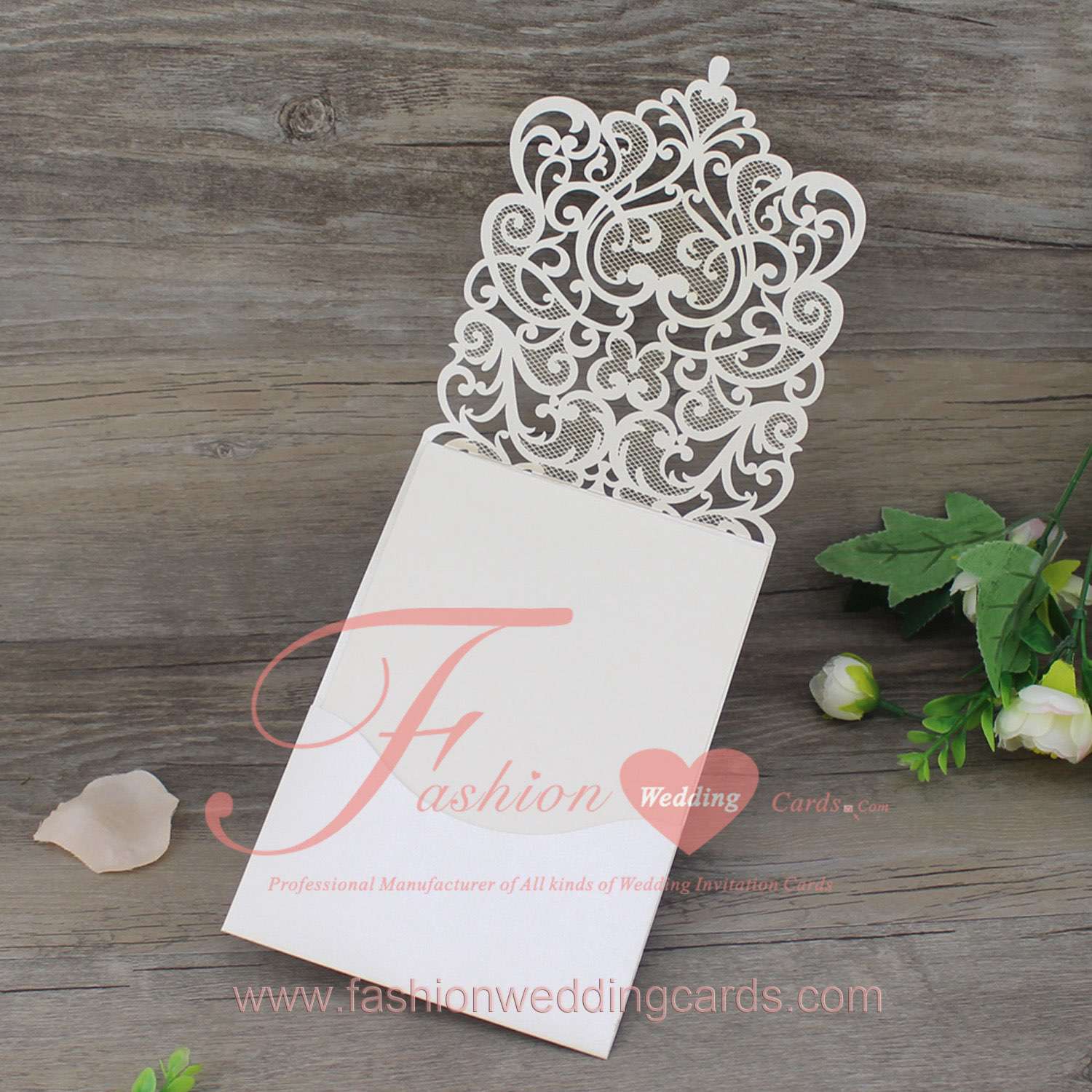 Cheap Luxury Laser Cut Wedding Invitations UK